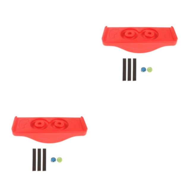 Greeniant Plastic Wobble Balance Board Kids Rocker Strip Board w/ Antislip Toy Type1 NO1
