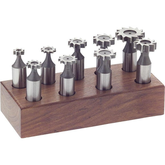 Grizzly H5606 9-Piece Woodruff Key Seat Set