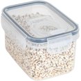 thumbnail image 2 of Dinheiro Contenedores de almacenamiento transparentes herméticos individuales, tarros herméticos de almacenamiento al vacío con tapas, tarros de almacenamiento para el hogar para cereales, azúcar,, 2 of 5