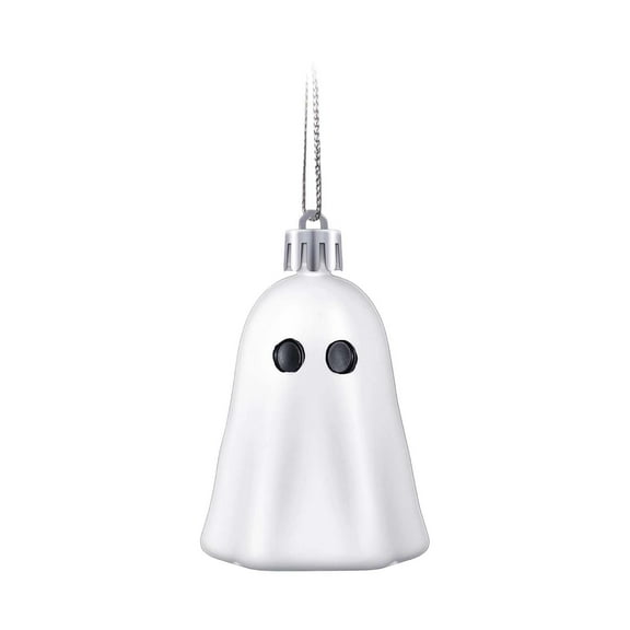 DGQPLPD 2 Pcs Halloween Hanging Ornaments Cute Ghost Decoration Halloween Tree Decoration Decorative Mini Ghost Ornaments for Christmas Home Tree