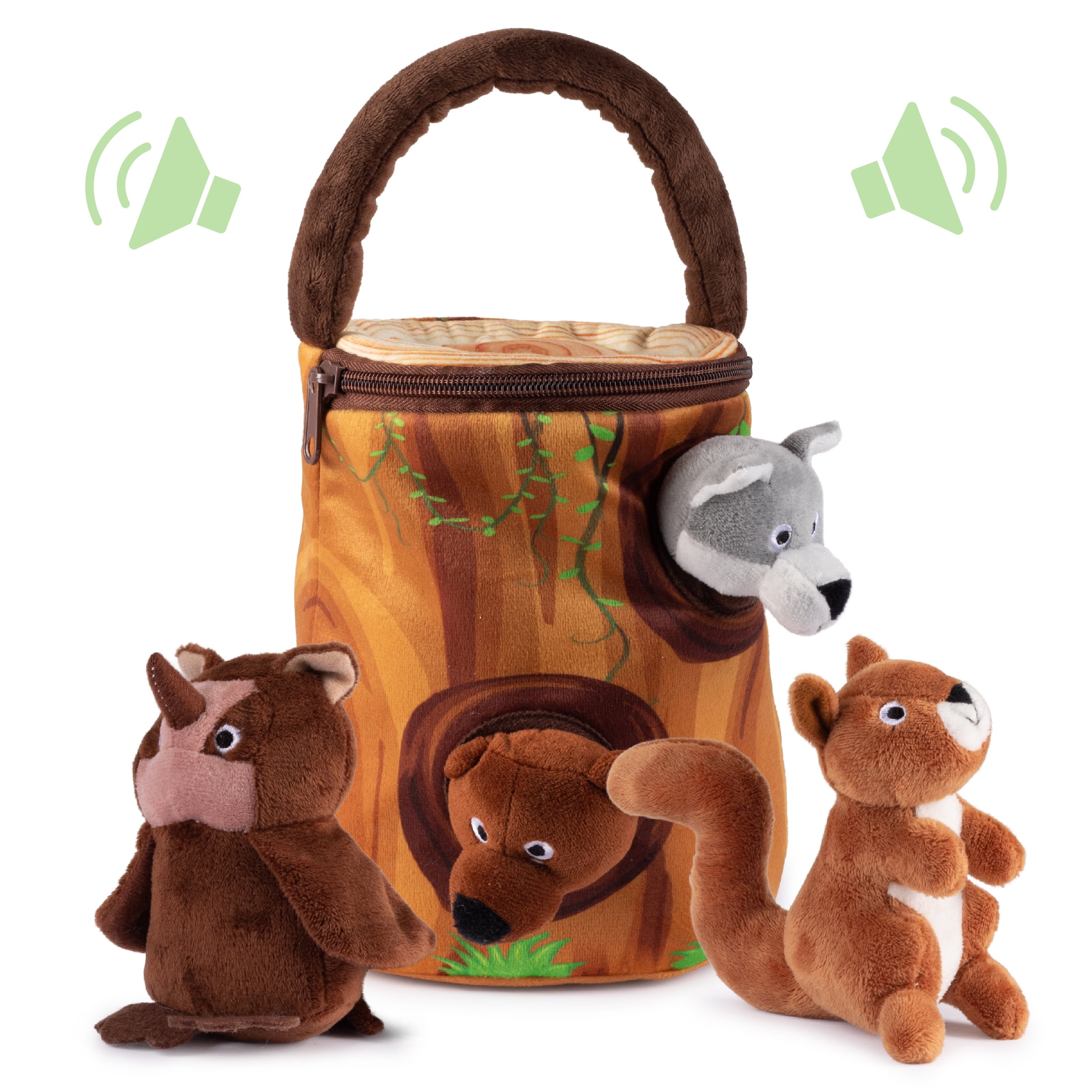 Plush Creations My Forest Animals Toy Set Includes 4 Talking Soft and
