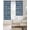 Blue, variant on Blue Plaid Blackout Curtains 54 Inch Length 2 Panels Set for Living Room Bedroom, Modern Simple Watercolor Buffalo Lattice Room Darkening Window Curtains Thermal Insulated Black Out Curtain 52"x54"