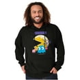 thumbnail image 5 of PACMAN Halloween Spooky Moon Night Hoodie Sweatshirt Women Men Brisco Brands S, 5 of 6