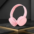 thumbnail image 7 of Rvasteizo Bluetooth Headphones, New Gaming Headset Wired HI-FI Sound Quality, Pink, 7 of 7