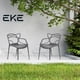 thumbnail image 2 of Set De 4 Sillas Comedor Nealtican Exterior Interior Pvc Gris EKE Life Home GC015, 2 of 6