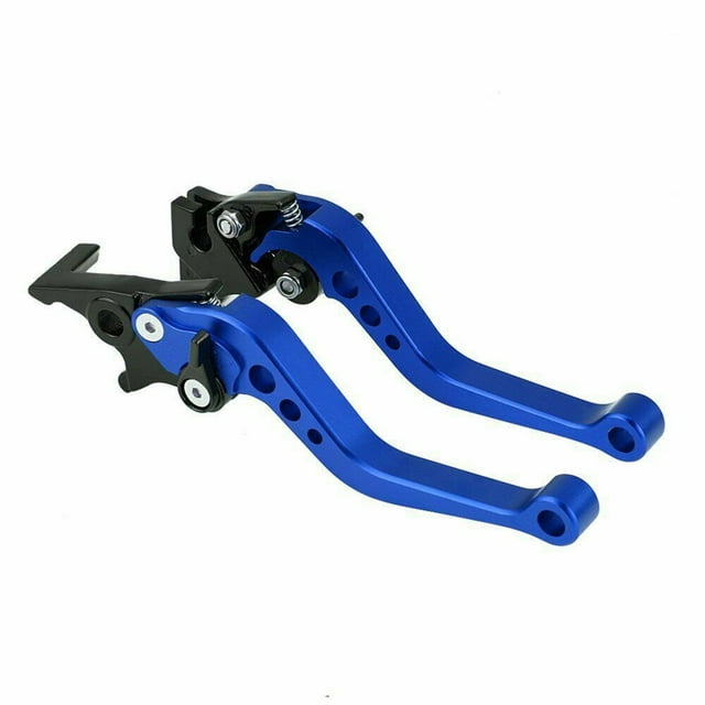 Manija de Freno de Motocicleta Sidaley Ajustable Azul Accesorios para Motos