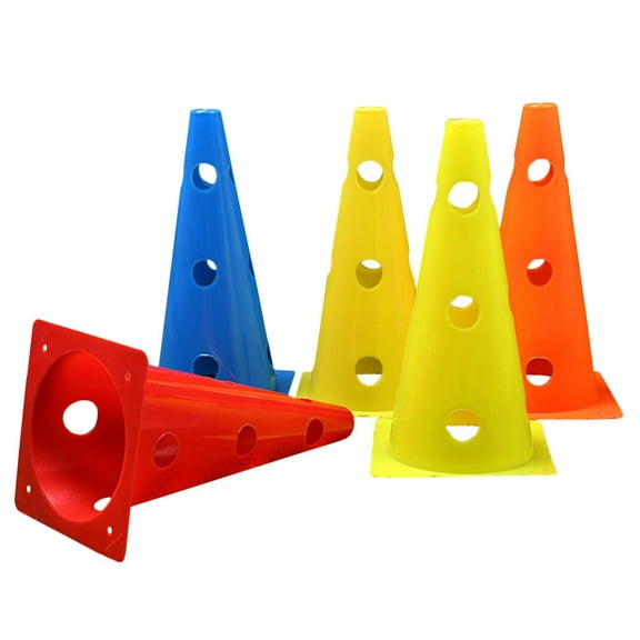 5Pcs Football Training Cones for Flexibility Obstacles Hollow Out Marker Cones