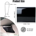 thumbnail image 5 of 2 car air freshener sun visor clips, compatible with drifting car air fresheners, car interior deodorizer holder, suitable for sedans, trucks, and (just the clips), 5 of 5