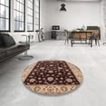 thumbnail image 3 of Ahgly Company Indoor Rectangle Mid-Century Modern Red Oriental Area Rugs, 2' x 5', 3 of 6