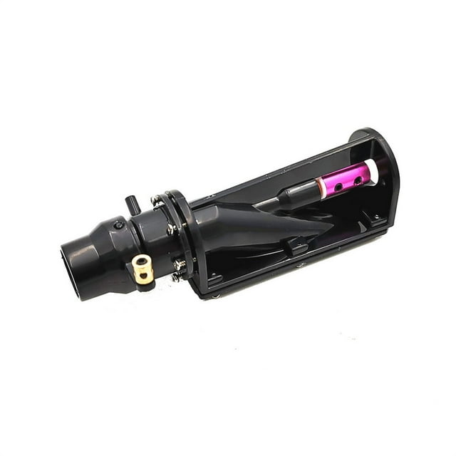ZheElen Metal Plastic RC Boat Water Jet Pump 6-12V Portable Detachable Thruster Upgrading Decorative Sprayer Component Replacing Black