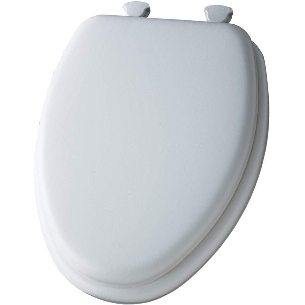 Mayfair 113EC000 White Elongated Deluxe Soft Toilet Seat