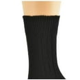 thumbnail image 6 of Sierra Socks Classic Cable Knit Acrylic Knee High Socks, Pack of 2, for Female, Black, for Women, 6 of 7