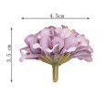 thumbnail image 5 of Gerich 50 Pcs Flower Head Hydrangea Artificial Silk Floral Wedding Party Decor Craft Light Purple, 5 of 14