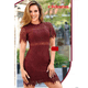 thumbnail image 2 of Vestido CKLASS Color Tinto Talla Mediana, 2 of 2