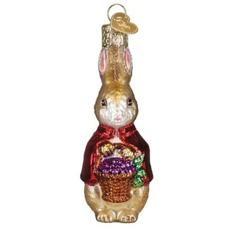 Old World Christmas Blown Glass Ornament for Christmas Tree, Flopsy