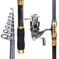 thumbnail image 3 of Sougayilang Spinning Telescopic Rod and Spinning Reel Fishing Combo for Travel, 3 of 8