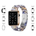 thumbnail image 4 of Autorización：Compatible con Apple Watch Strap 38-40 mm / 42-44 mm Series 5/4/3/2/1, accesorio de correa de reloj de reemplazo de correa de resina delgada Adepaton 2033262-21, 4 of 9