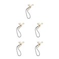 thumbnail image 2 of Destyer Curtain Cat-shaped Tiebacks Magnetic Multifunctional Small Buckle Wide Application Clips Home Office Curtains Ring Sub-gold 5Set, 2 of 6