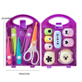 thumbnail image 2 of Creative Kids DIY Puncher Craft Set DIY Puncher Craft Set Kids Hole Punch Shape Cutters For Crafts Leaves Butterfly Star Heart Flower Punch DIYs Projects Craft Scissors Set, 2 of 8