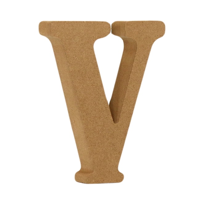 Fridja Wood Wooden Letters Log Alphabet Wedding Birthday Party Home Decorations