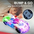 thumbnail image 5 of Ucradle Light Up Transparent Car Toys for Kids, Bump and Go Toy Car with Colorful Moving Gears, Music, and LED Effects, Fun Educational Toy for Kids Toddlers Child, Great Birthday Gift Idea, Blue, 5 of 8