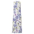 thumbnail image 4 of ICHUANYI Clearance Women‘s Summer Dresses Print Sleeveless Round Neck Dress Dresses With Pocket(Purple, M) ICHUANYI WER2023080811256, 4 of 7