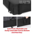 thumbnail image 5 of 48" Extra Large Guinea Pig Rabbit Habitat Playpen Hamster Critters Center Divider Access Door Mouse Mice Gerbil Hedgehog Bunny Enclosure with Canvas Bottom, 5 of 11