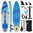 thumbnail image 2 of Kojooin 335 cm Inflatable Stand Up Paddle Board, Ultra-Light PVC SUP with Backpack, Paddle and Hand Pump, 2 of 7