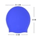 thumbnail image 4 of Gorros de natación de silicona Gorro de natación elástico Adultos Unisex Capucha de cabeza de buceo (Azul) JShteea Para Estrenar, 4 of 9
