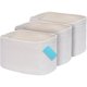 thumbnail image 1 of Juego de 3 Cestas de Almacenamiento, Canastos Organizadores de Cuerda de Algodón, Cajas Organizadoras para Estantes, Organizador de Cocina, Cesto, Blanco, 1 of 4