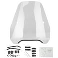 thumbnail image 2 of Carenado de faro delantero, parabrisas universal para motocicleta, parabrisas universal retro, deflector de viento para motocicleta, elegante y moderno, 2 of 10