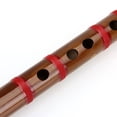 thumbnail image 5 of Litake Chinese Musical Instrument Traditional Handmade Dizi Bamboo Flute In D E F G Key Tone, 5 of 6