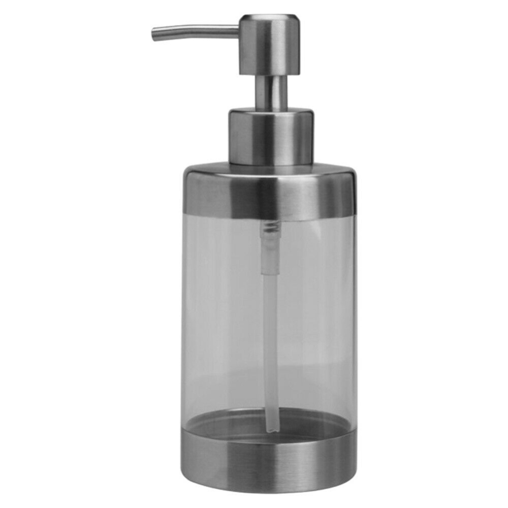 Alexsix Stainless Steel Soap Lotion Dispenser Foams Liquid Pumper