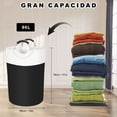 thumbnail image 2 of 100L Cesto para Ropa Sucia, Cesta de Lavandería Plegable y Impermeable para Baño, Lavadero y Dormitorio, Juguete Infantil Multifunción y Cesta de Almacenamiento de Bocadillos, 2 of 5