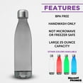 thumbnail image 2 of Levian Cola Shaped Plastic Bottles 25 oz. Set of 10, Bulk Pack - BPA Free, Great for Gym, Hiking, Cycling, Yoga and More - Smoke, 2 of 5
