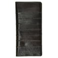 thumbnail image 3 of Genuine Eel Skin Leather Checkbook Cover Credit Card Holder ID Window E 154, 3 of 6