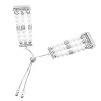 CTIRCHIU Smart Watch Band Adjustable Beaded Band 1Pcs Stainless Steel for Women Comfort