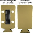 thumbnail image 2 of Blank Magnetic Neoprene Slim Can Coolie (Khaki, 1), 2 of 6
