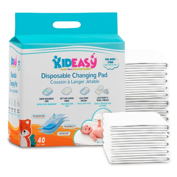 KidEasy Disposable Baby Change Pad- All Ages