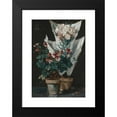 thumbnail image 2 of Alfred Stevens 13x18 Black Modern Framed Museum Art Print Titled - Still Life with Potted Geraniums, 2 of 5