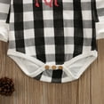 thumbnail image 6 of Christmas Baby Romper Newborn Baby Boys Red Plaid Long Sleeve Jumpsuit Infant Deer Onesies Winter Clothes, 6 of 7