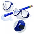 thumbnail image 4 of Kids Snorkel Set, Anti-Fog Snorkeling Gear Free Breathing, Dry Top Snorkel Mask Anti-Leak for Child, 4 of 7
