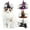 Purple, variant on Baby Sweetie Halloween Witch Hat Pet Funny Caps Party Cosplay Decor for Pet Cat Dog Puppy Halloween Costumes