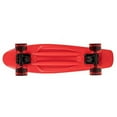 thumbnail image 3 of Rekon 22" Complete Mini Cruiser Plastic Skateboard (Red/Clear Red), 3 of 3