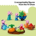 thumbnail image 7 of LEGO DUPLO Peppa Pig Grandpa Pig’s Garden and Greenhouse - Peppa Pig Toy for Toddlers - Preschool Learning and Sensory Toy for Girls and Boys Ages 2+ - Sensory Toy with 5 Peppa Pig Characters - 10461, 7 of 7