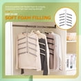 thumbnail image 6 of LOLIPPYY 2-Pack Closet Organizer Hangers Space-Saving Chromium Plated Wrinkle-Free Clothes Storage Rack, 6 of 6