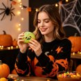 thumbnail image 6 of Halloween Mystery Glitter Dumpling Squishies with Steamer Box, Soft Bao Bun Stress Ball, Sensory Fidget Squeeze T'oy for Stress & Anxiety Relief, Stretchy Desk T'oy for Halloween Party Favors, 6 of 7
