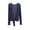 Blue, variant on Women's Tie Front Sun Protection Modal Cardigan Lightweight Long Sleeve V Neck Stretchy Solid Wrap Top Breathable Blouse Beach Cover Up M