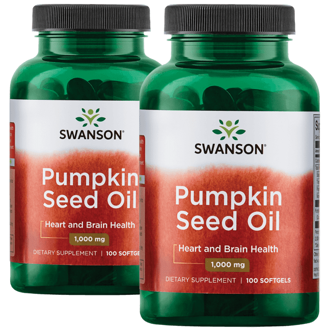 Swanson Pumpkin Seed Oil 1,000 mg 200 Softgels