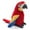Red, variant on AJZIOJIRO Plush Talking Parrot Repeat Animal Early Toys Electronic Record Animated Bird Speaking Parrot Pet Toys